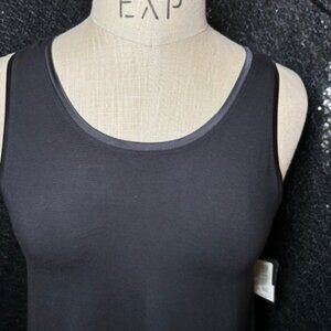 Black Sleeveless Tank Top